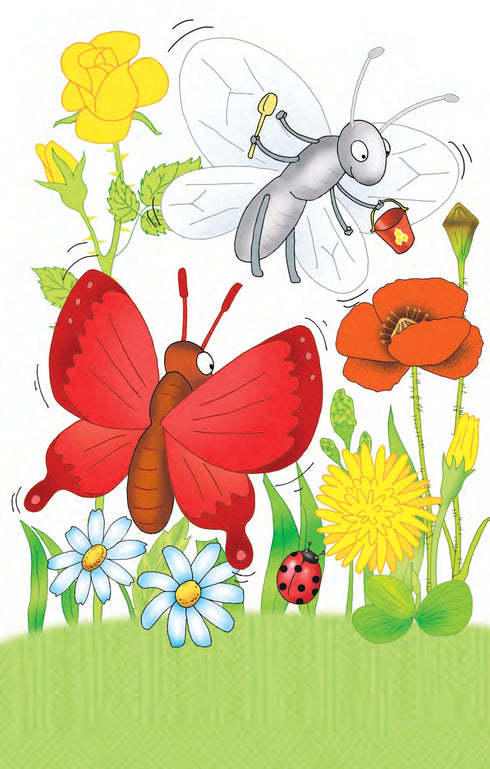 2 - Ik lees met hulp. Drie vlinders