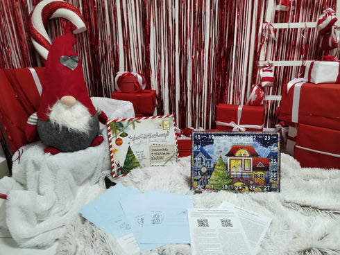 Calendrier-puzzle-quête-de-l'avent Faire connaissance avec les animaux des Carpates