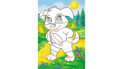 Applications pour bébés. Jeune coq