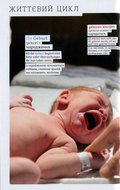 Dictionnaire visuel allemand. Image par image