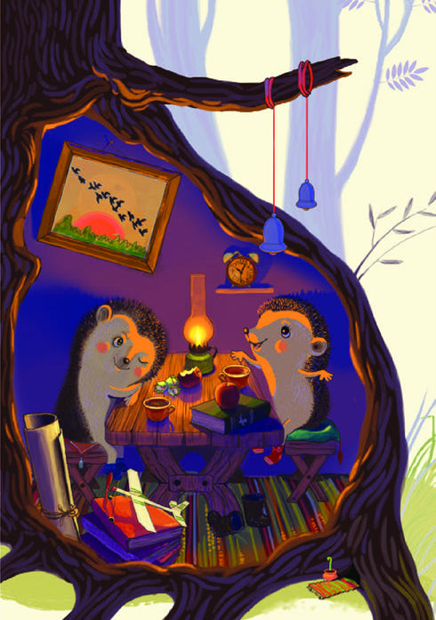 Hoe egels naar het zuiden vlogen