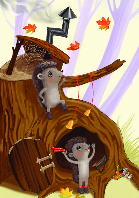 Hoe egels naar het zuiden vlogen