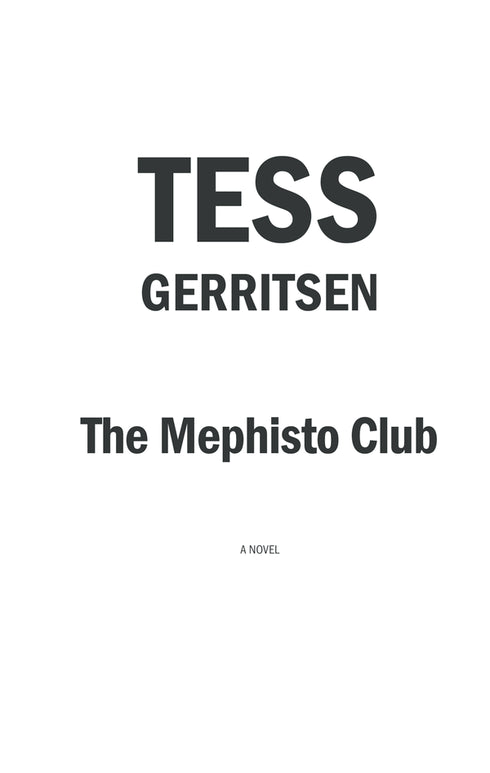 Club "Mephisto". Boek 6