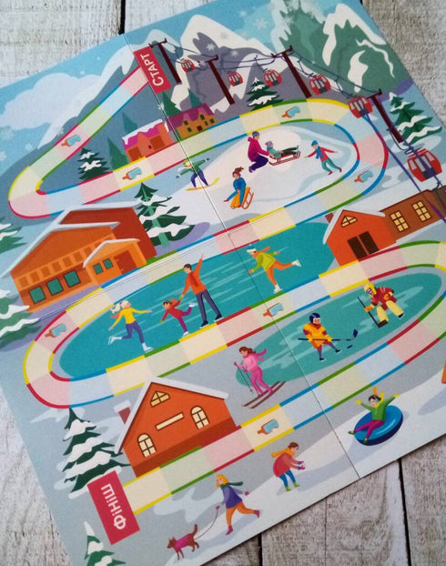 Board game "Ski Racing" - 9789667507558