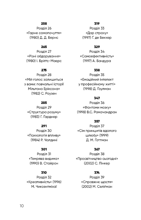 Psychology. 50 outstanding books