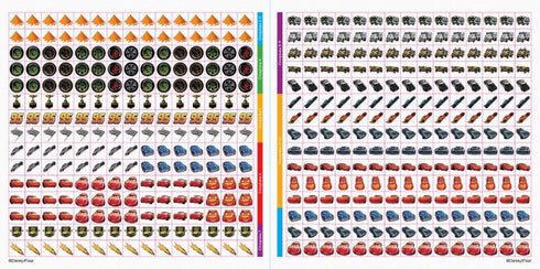 Cars 3 Disney. Cool turns. Mazes with stickers