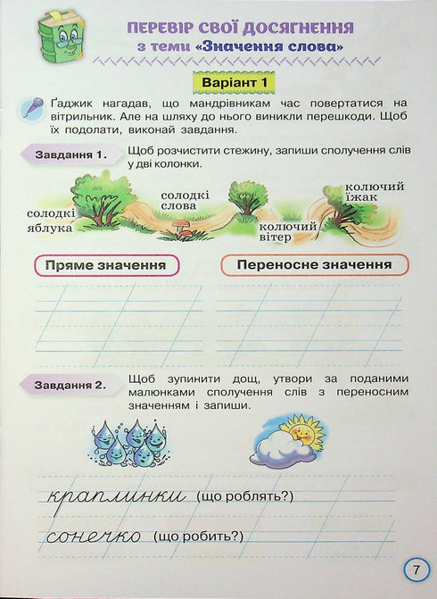 Your achievements. Thematic diagnostic works in Ukrainian language. Grade 2 - 9789669913944