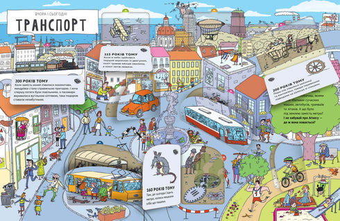 Gisteren en vandaag. Stad