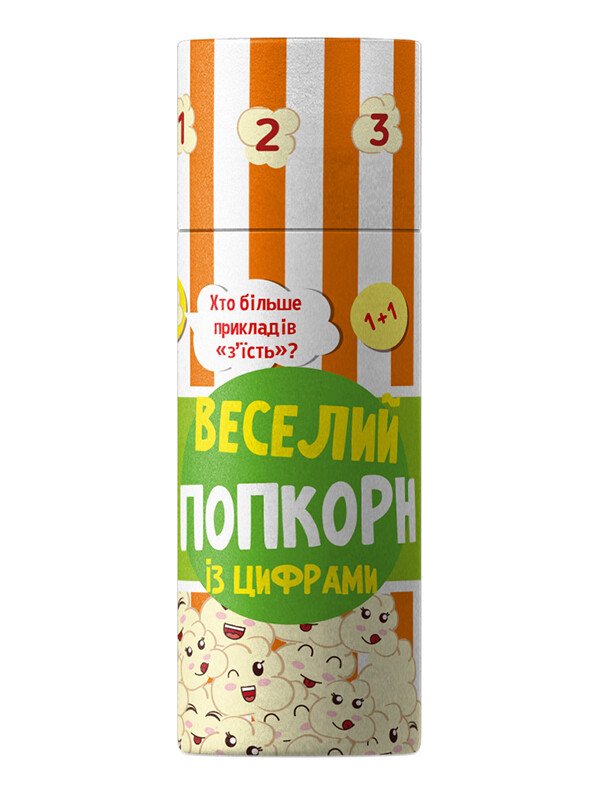 Pop-corn joyeux avec des chiffres - 9789667507602