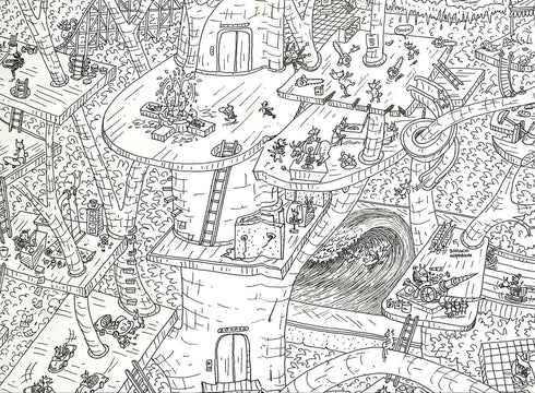 un immeuble de 52 étages dans un arbre