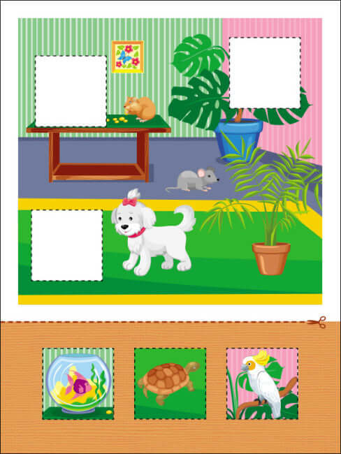 toepassingen. Niveau 1. Snijden van vierkanten, rechthoeken