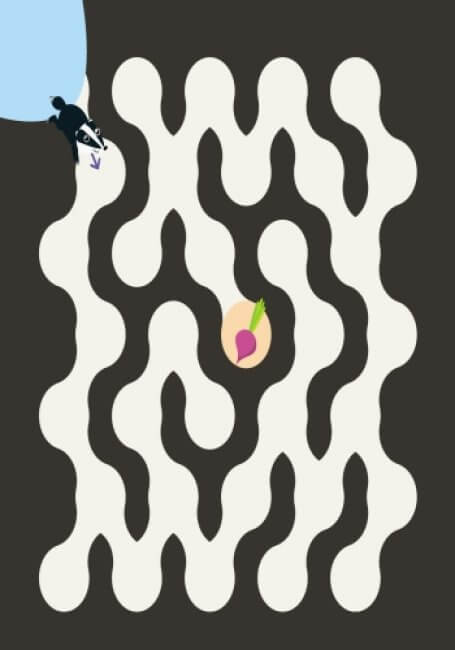 Багаторазові лабіринти. Їжачок