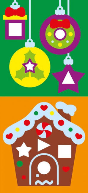 Мозаїка з наліпками. Новий рік 2