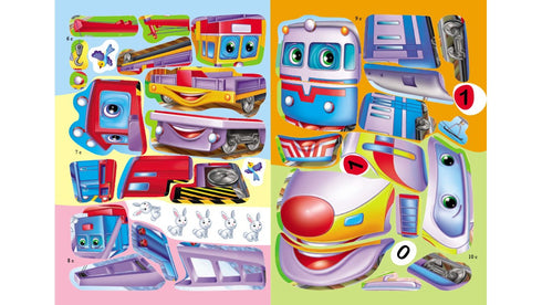 Паротяги. Збери ціле