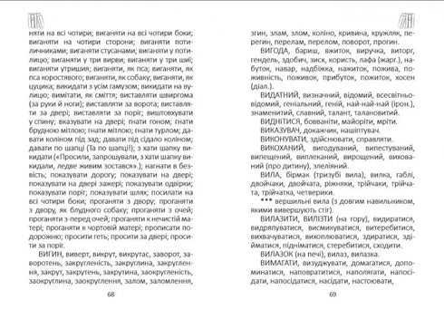 Dictionary of Ukrainian Synonyms
