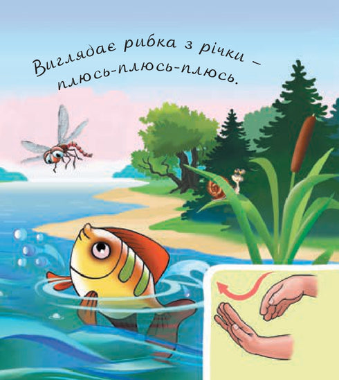 Dans la forêt au bord de la rivière