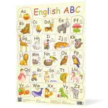 Affiche Alphabet Anglais (édition bilingue ukrainien-anglais)